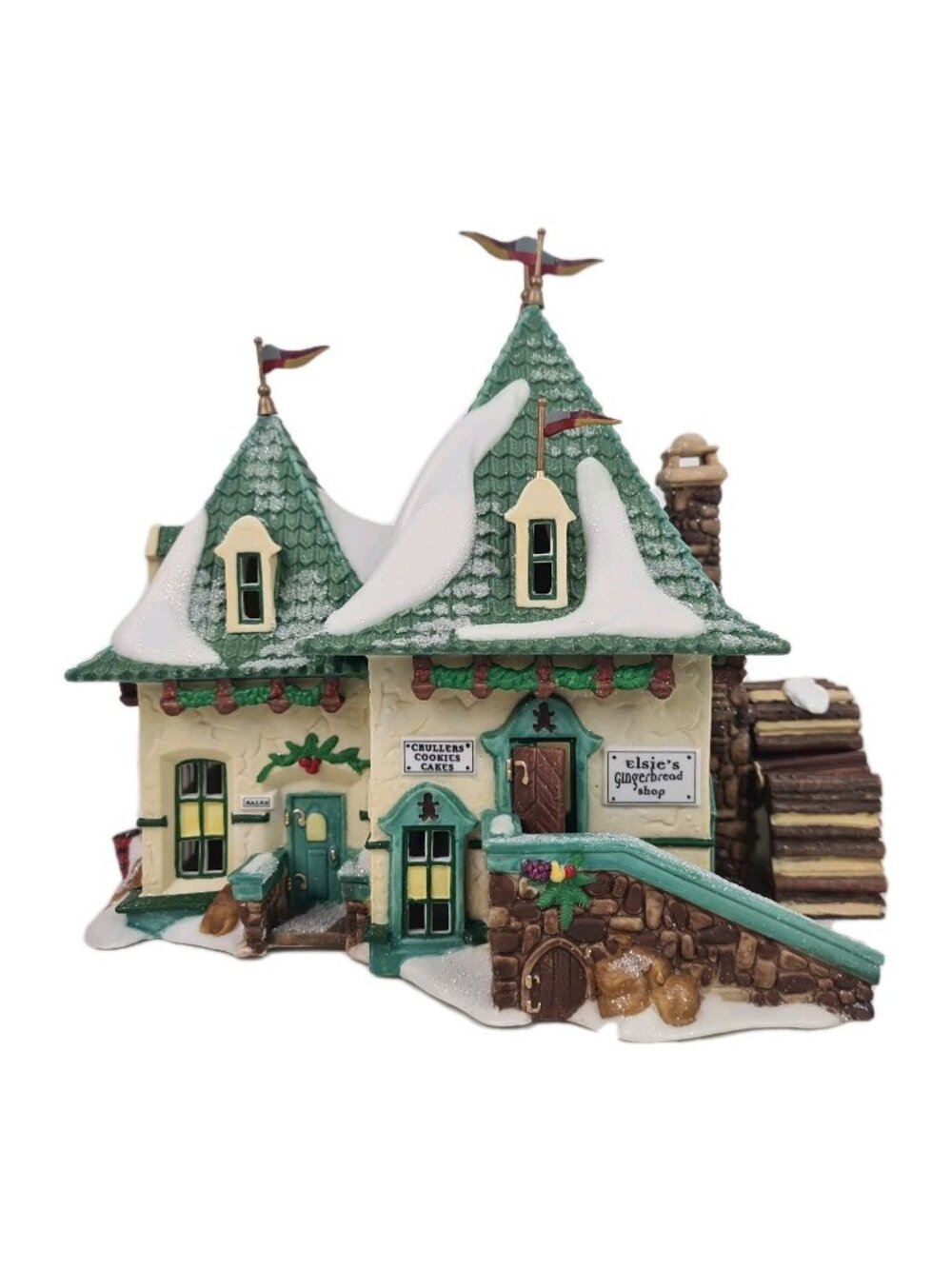 Department 56 Elsies Gingerbread 56398 Christmas North Pole Series Porcelain